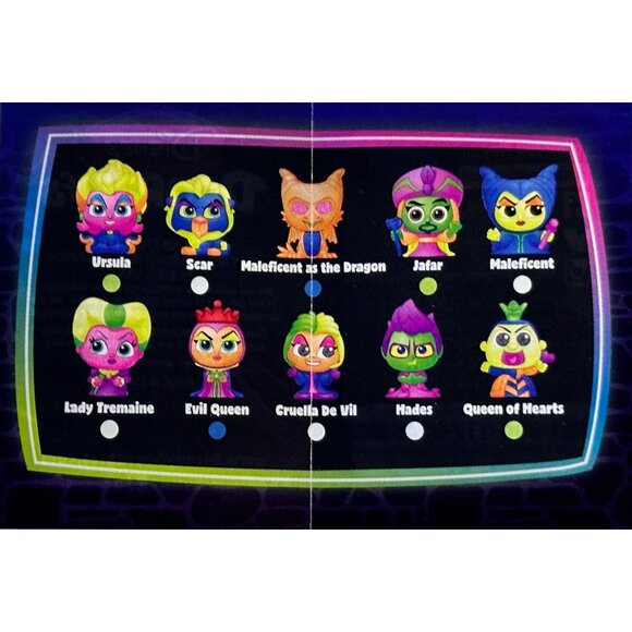 Disney Doorables Blacklight Villains MALEFICENT - Sleeping Beaty Glow NEW SEALED - Picture 8 of 13